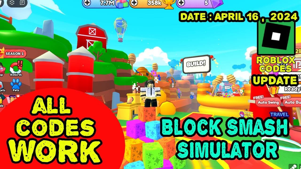 Block Smash Simulator Codes